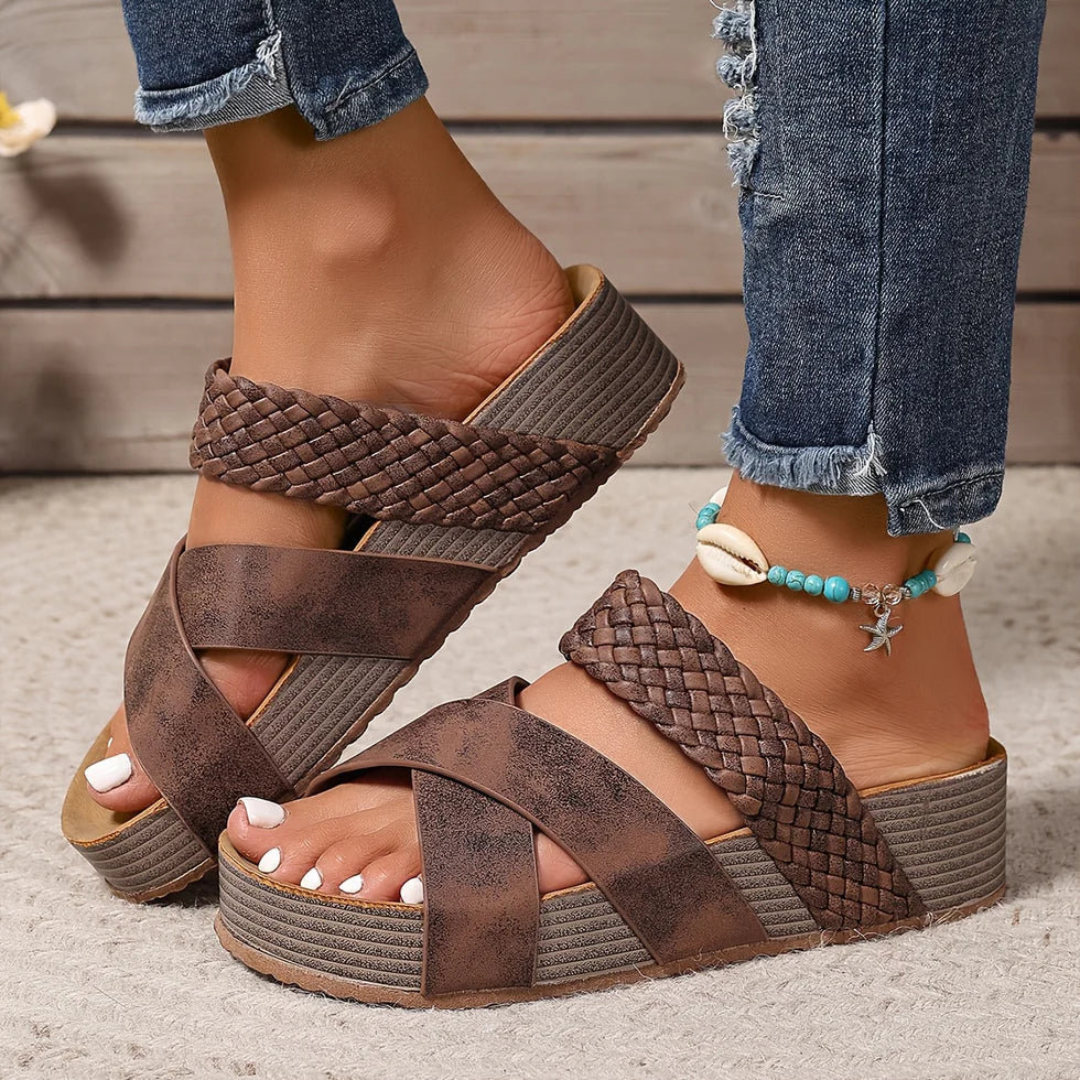 Imanique™ | Sandales orthopédiques en cuir