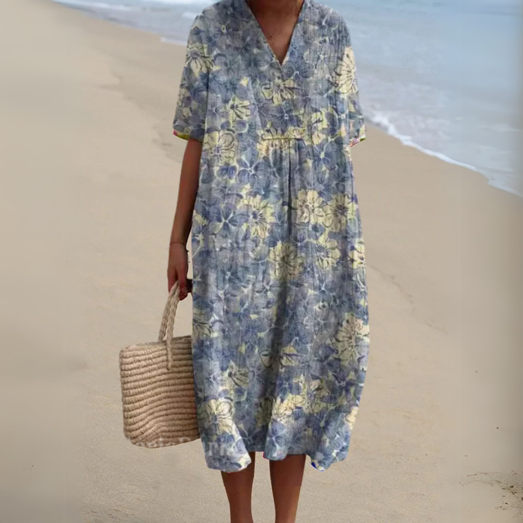 Nathalie™ | Robe Fleurie Élégante