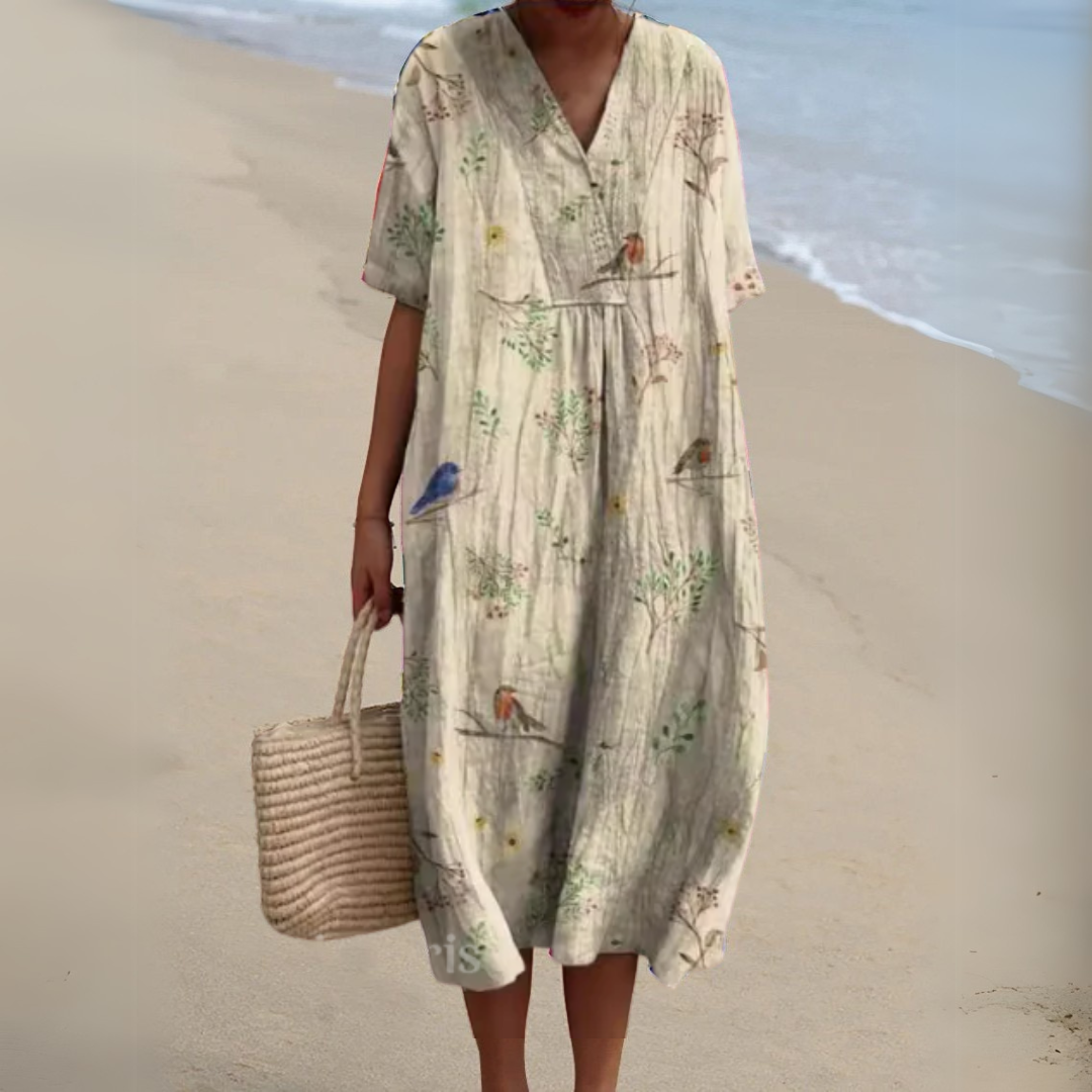 Nathalie™ | Robe Fleurie Élégante
