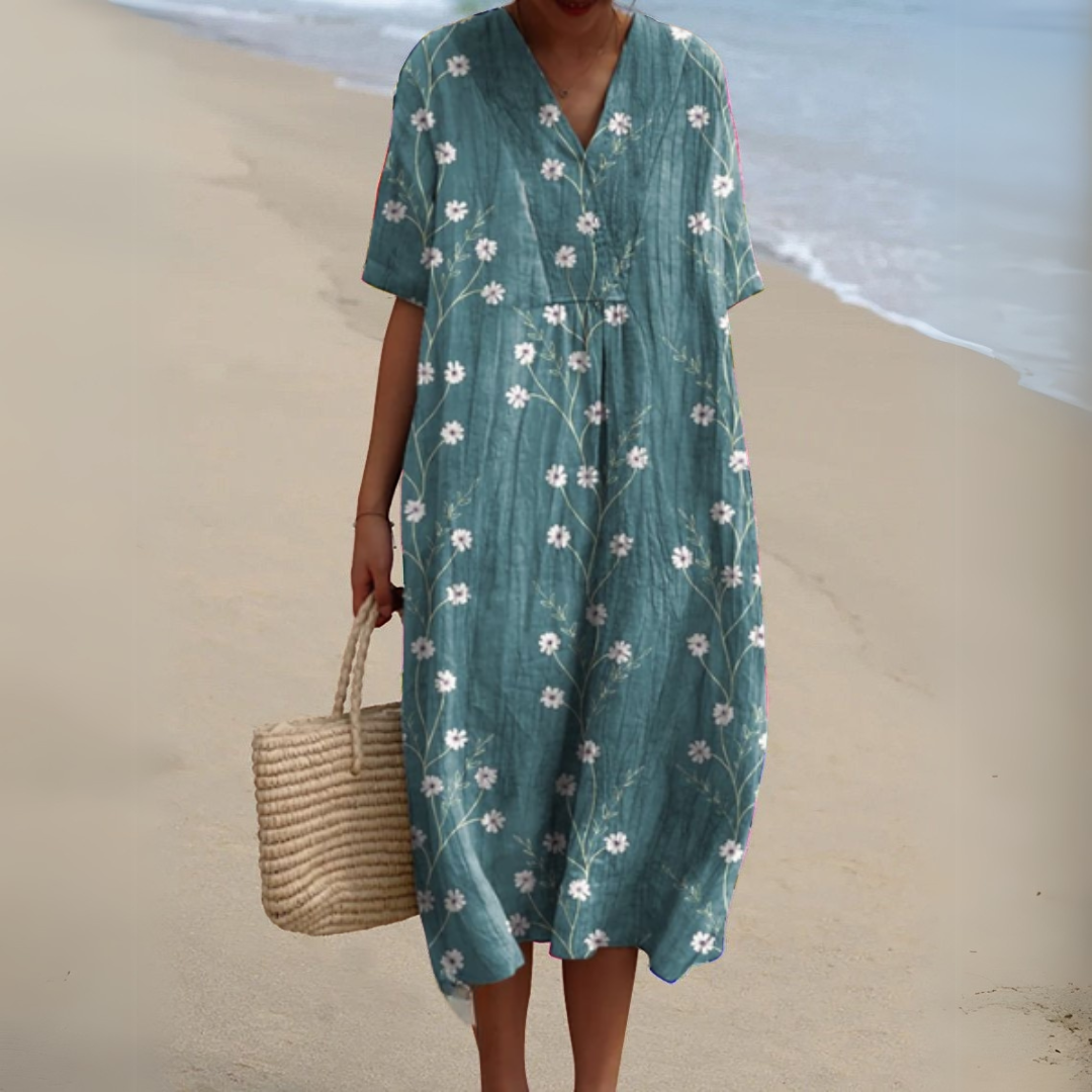 Nathalie™ | Robe Fleurie Élégante