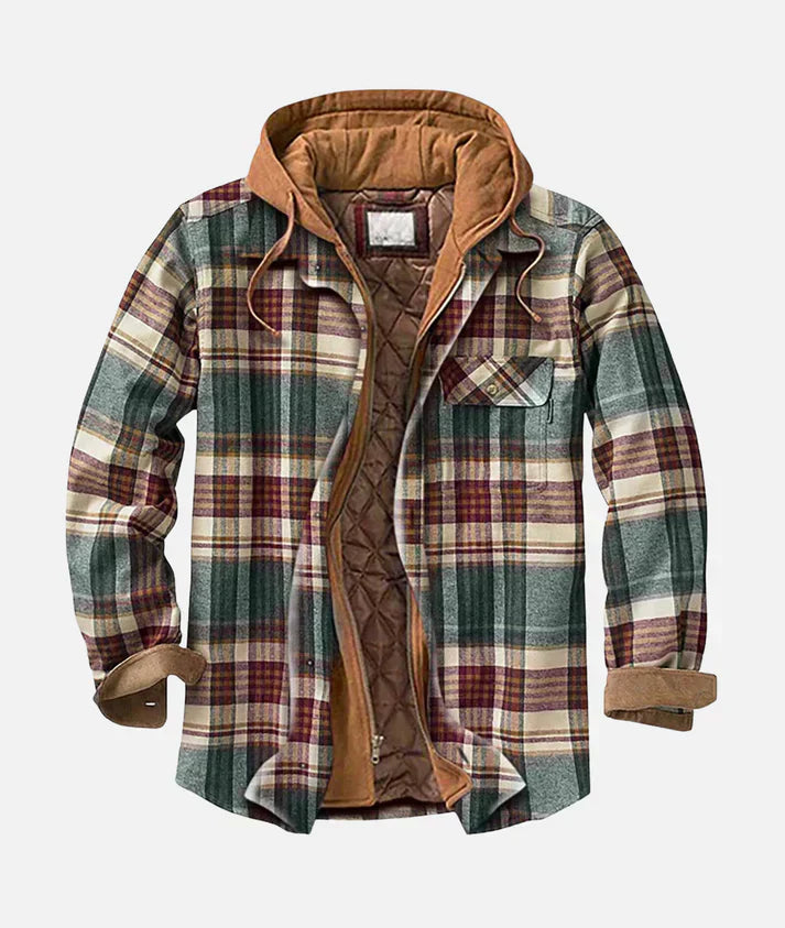 Lenoir™ | Veste patchwork à carreaux