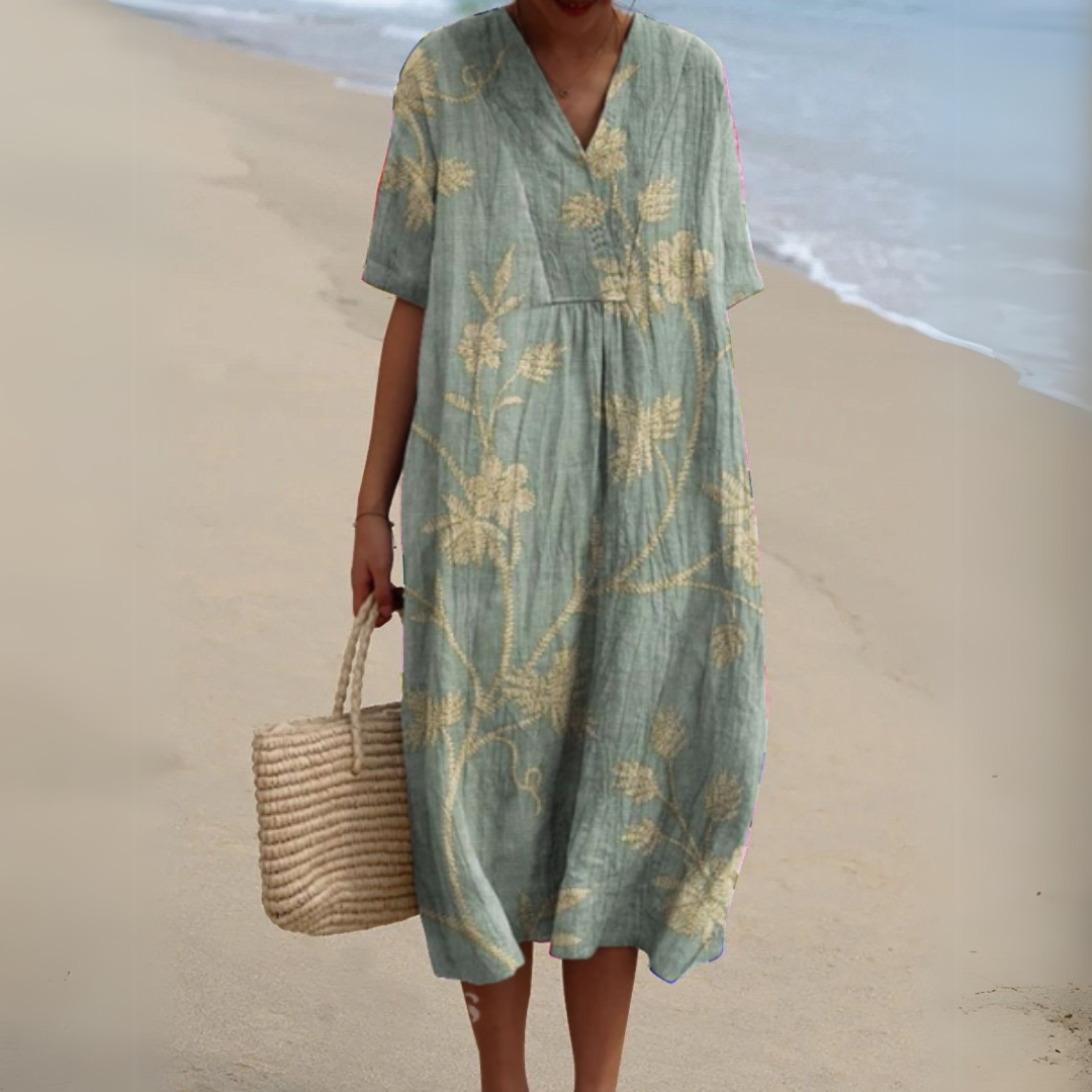 Nathalie™ | Robe Fleurie Élégante