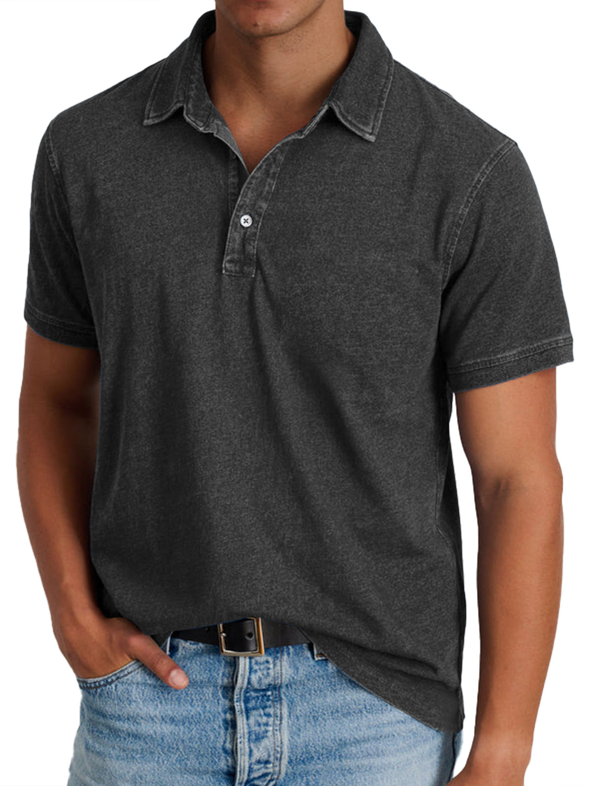 Lenoir™ | Polo à col