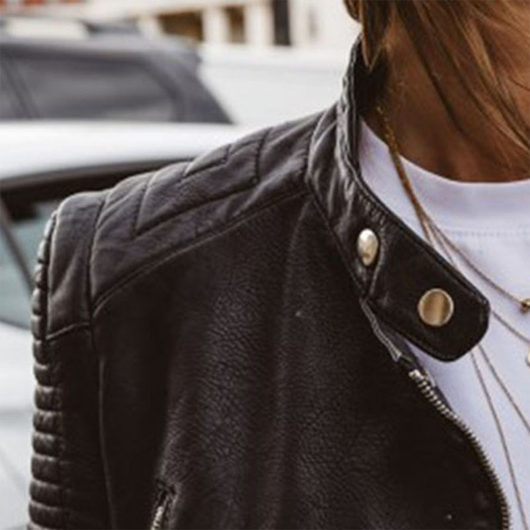 Santana™ | Veste En Cuir Véritable