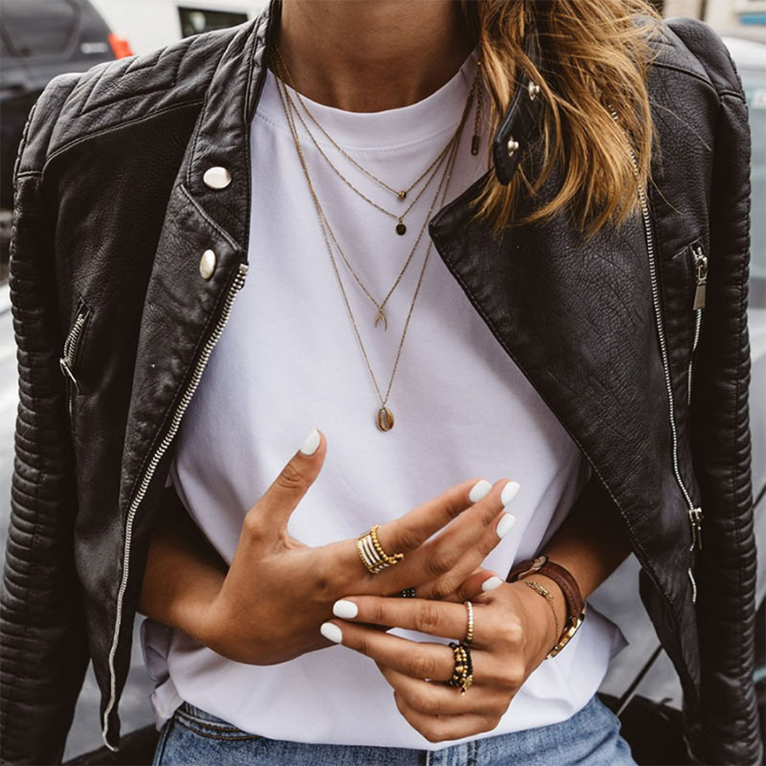 Santana™ | Veste En Cuir Véritable