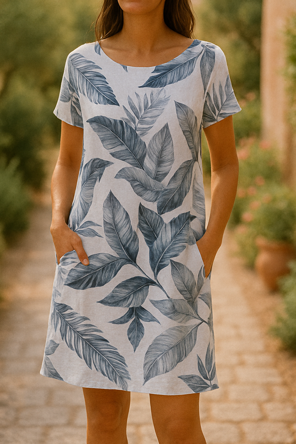 Ranya™ | Robe Élégante en Lin