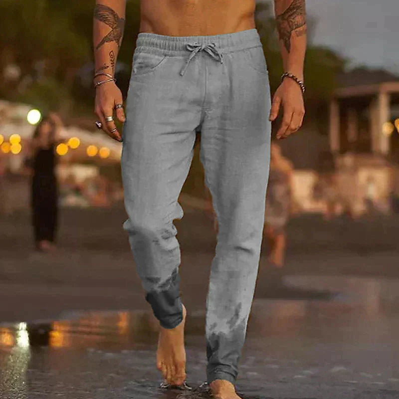 Lenoir | Pantalon de plage en lin