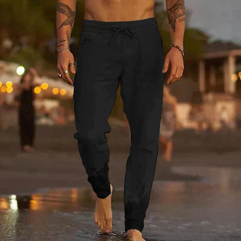 Lenoir | Pantalon de plage en lin
