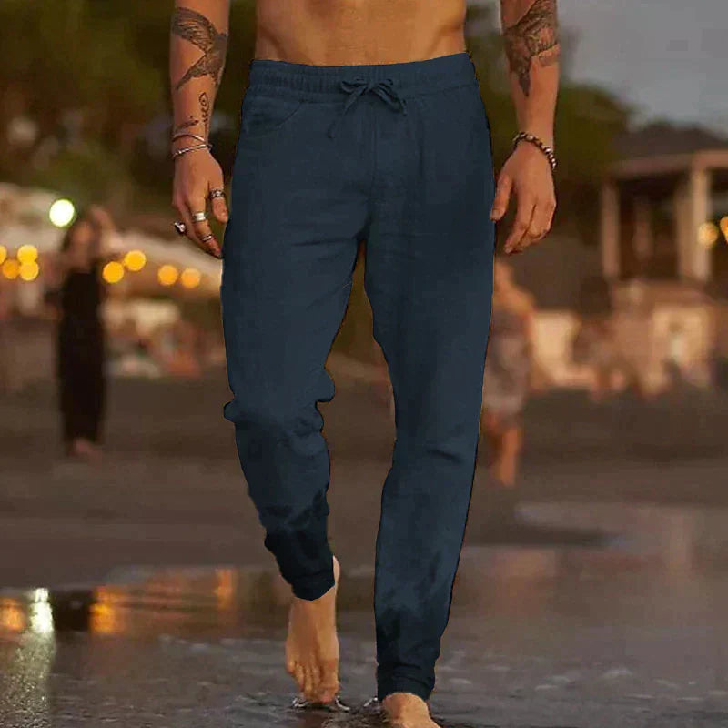 Lenoir | Pantalon de plage en lin