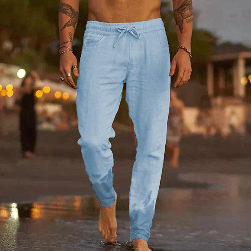 Lenoir | Pantalon de plage en lin