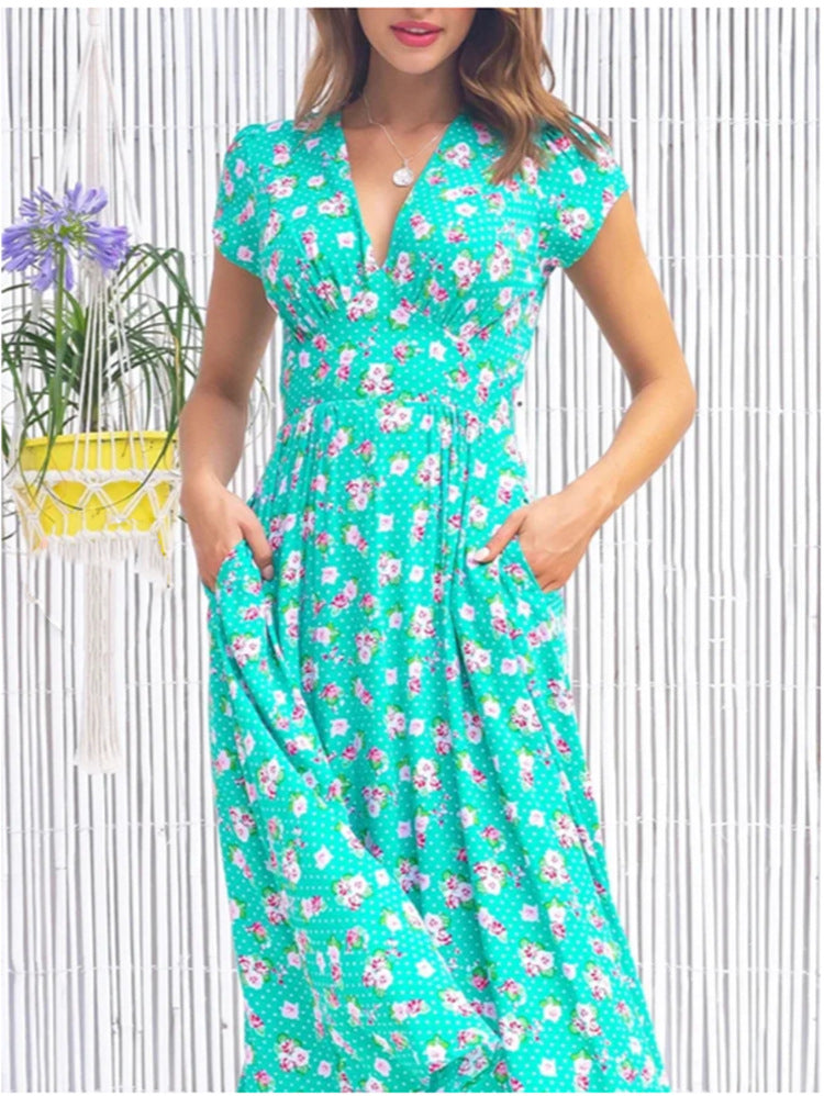 Fienna™ – Robe Midi à Boutons