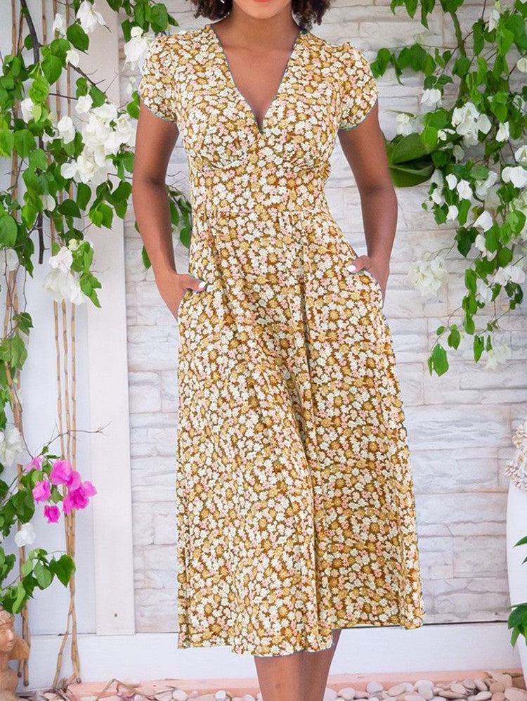 Fienna™ – Robe Midi à Boutons