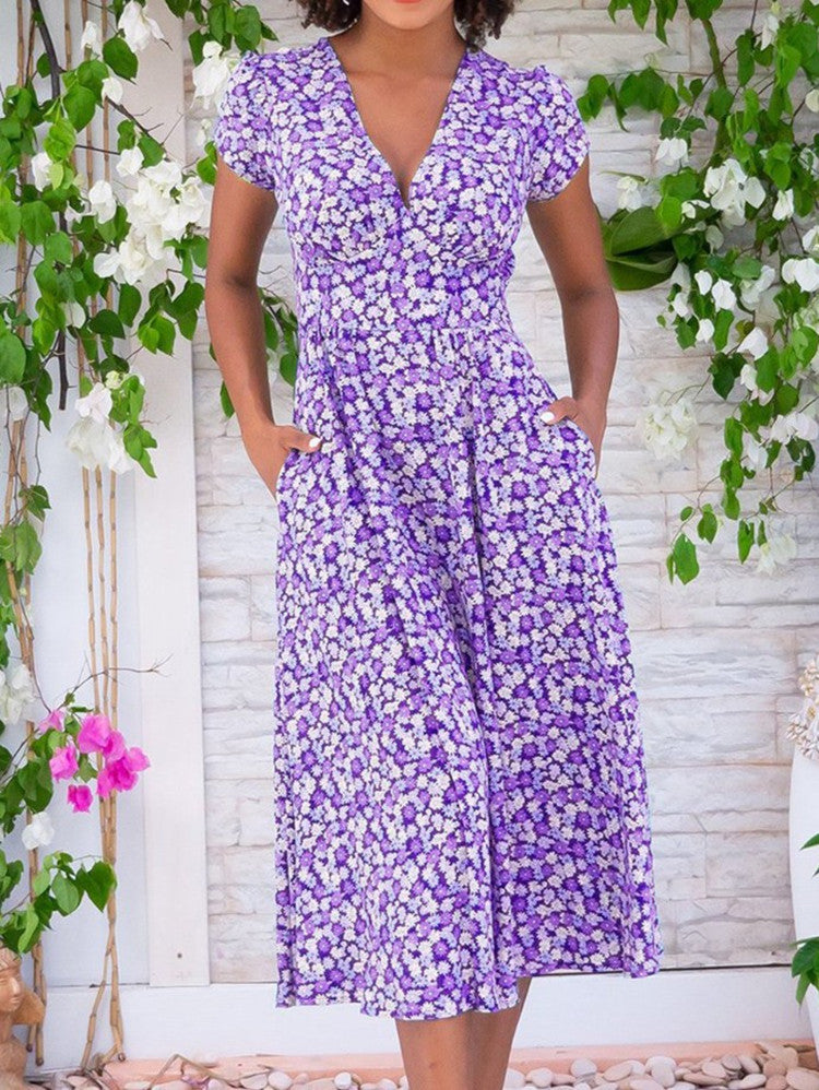 Fienna™ – Robe Midi à Boutons