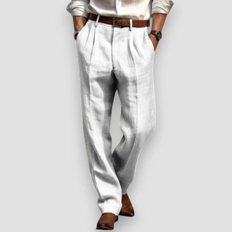 Léonard™ | Pantalon Lin Classique