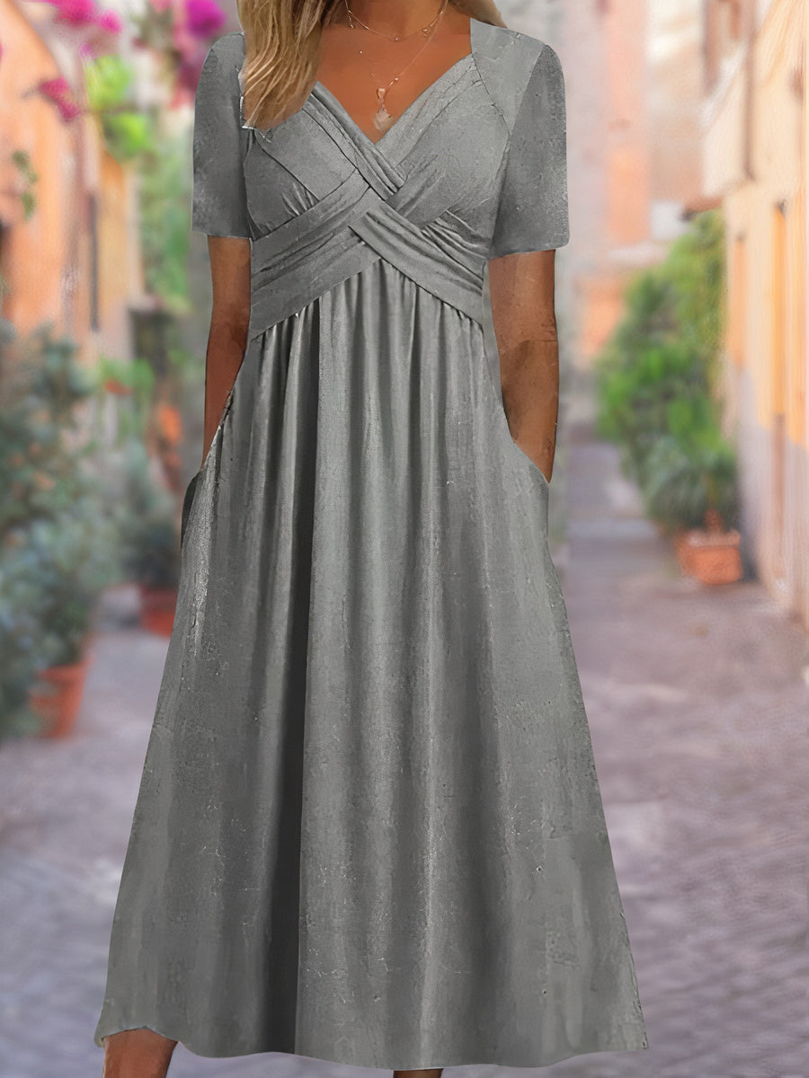 Mireya™ | Robe élégante avec poches pratiques