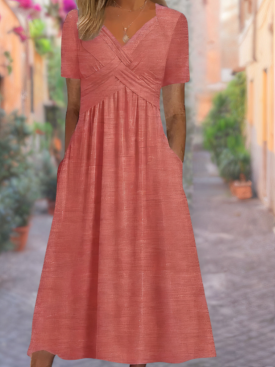 Mireya™ | Robe élégante avec poches pratiques