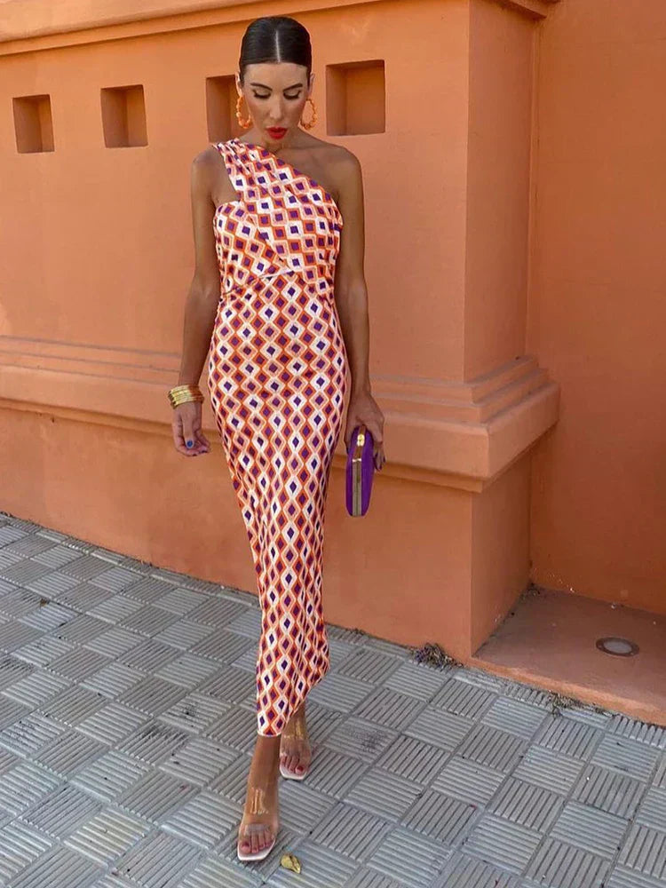 Irmgardi™ | Robe élégante à une épaule