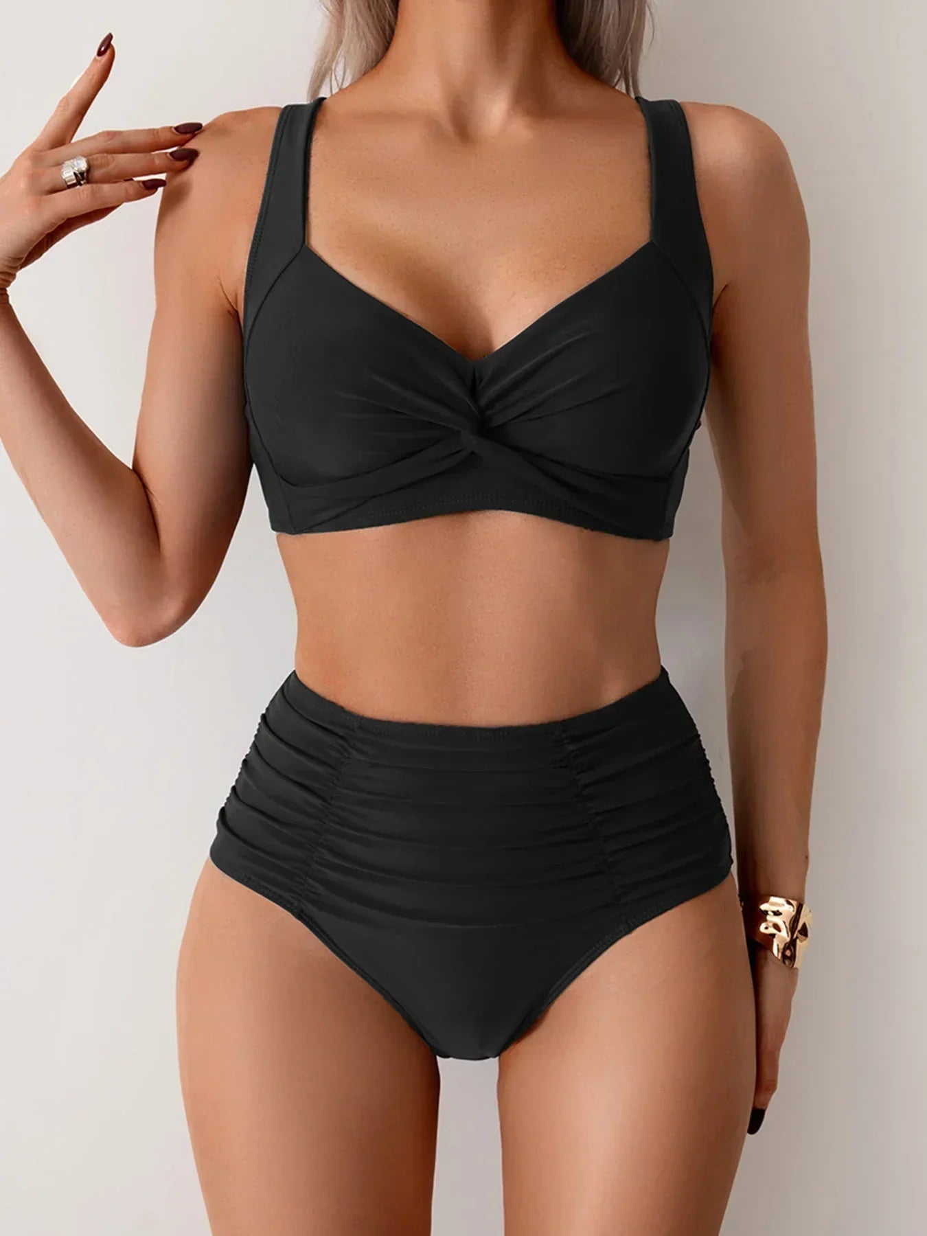 Nolwenn™ | Bikini bandeau à volants