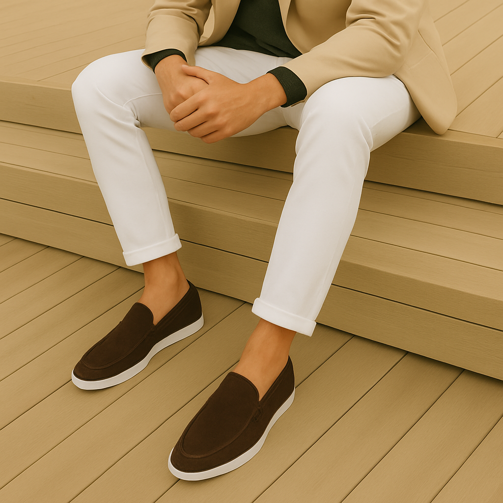 Imanique™ | Mocassins élégants en suède